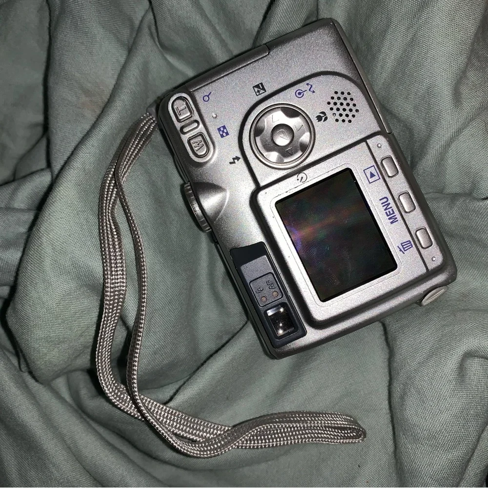 Nikon Silver Digital Camera with Advanced Features